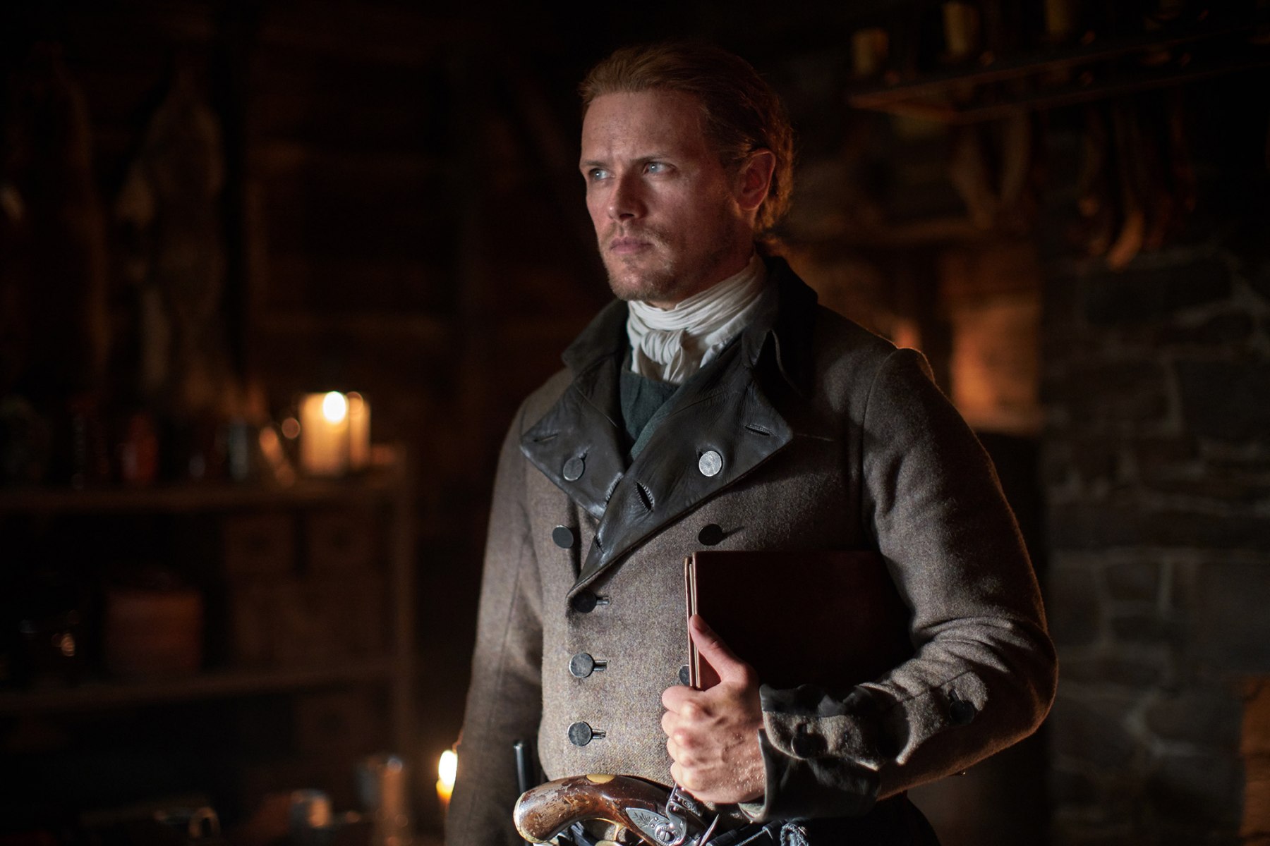 Sam Heughan in Outlander