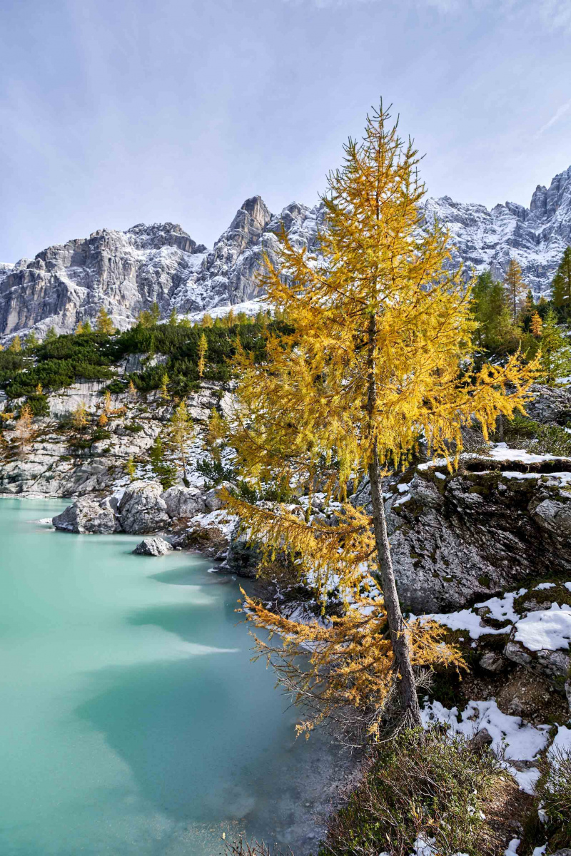 Lake Sorapiss, Italy